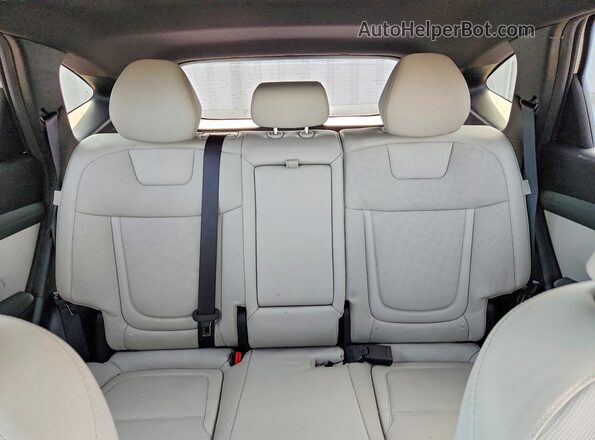 KM8JCDD17SU320414 2025 HYUNDAI TUCSON White Rear seats view
