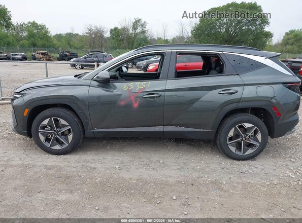 KM8JCDD19SU321886 2025 HYUNDAI TUCSON HYBRID Gray Սալոնի 360 աստիճան տեսք