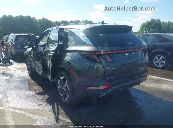 KM8JE3AE0NU052970 2022 HYUNDAI TUCSON Gray Задня ліва чверть