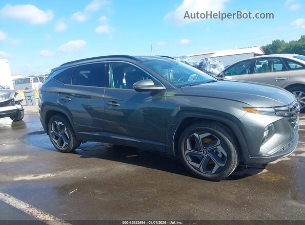 KM8JE3AE0NU052970 2022 HYUNDAI TUCSON Gray Вид щитка приладів