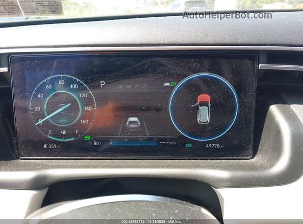 KM8JECA10NU032361 2022 HYUNDAI TUCSON HYBRID Черный Вид задних сидений