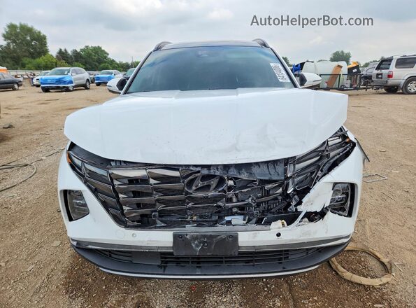 KM8JECA12NU034239 2022 HYUNDAI TUCSON White წინა ხედი