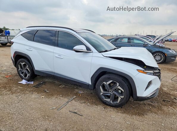 KM8JECA12NU034239 2022 HYUNDAI TUCSON White წინა მარჯვენა