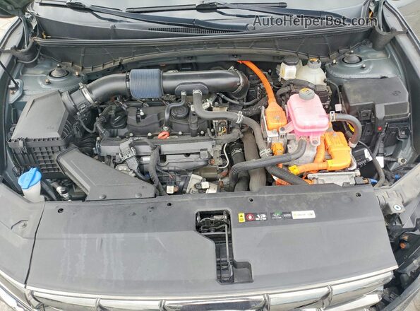 KM8JECA13NU059635 2022 HYUNDAI TUCSON Серый Вид подкапотного пространства