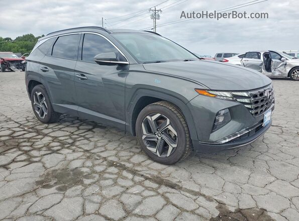 KM8JECA13NU059635 2022 HYUNDAI TUCSON Серый Передняя правая четверть