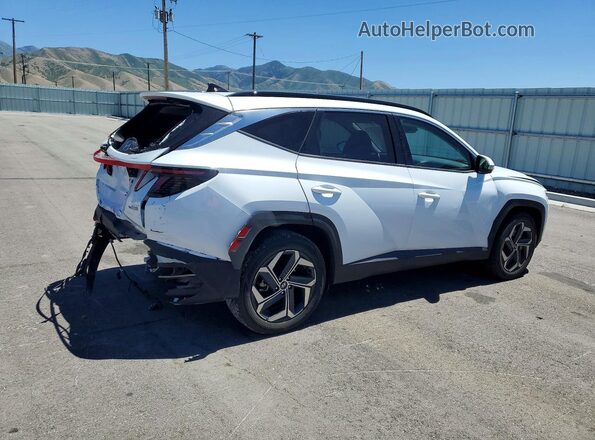 KM8JECA15NU061953 2022 HYUNDAI TUCSON White Հետևի աջ