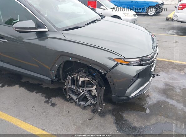 KM8JECA16PU126876 2023 HYUNDAI TUCSON HYBRID Gray წინა ხედი