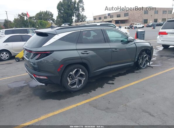 KM8JECA16PU126876 2023 HYUNDAI TUCSON HYBRID Gray უკანა მარჯვენა