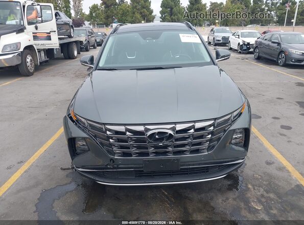 KM8JECA16PU126876 2023 HYUNDAI TUCSON HYBRID Gray ხელსაწყოთა პანელის ხედი