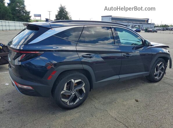 KM8JECA18NU048601 2022 HYUNDAI TUCSON Синий Задняя правая четверть