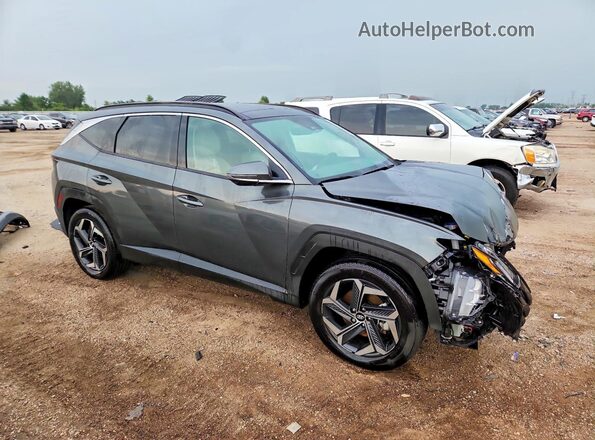 KM8JECD10RU200727 2024 HYUNDAI TUCSON Gray Przód prawy