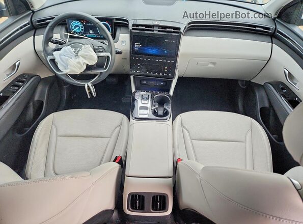 KM8JECD10RU200727 2024 HYUNDAI TUCSON Gray Widok deski rozdzielczej