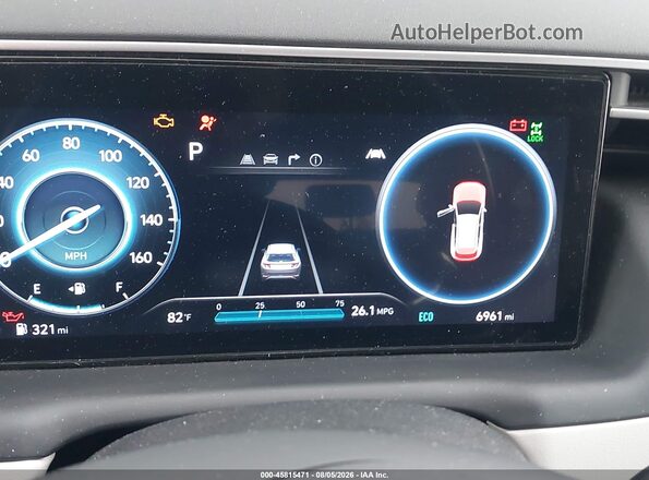 KM8JECD11RU240587 2024 HYUNDAI TUCSON HYBRID Белый 