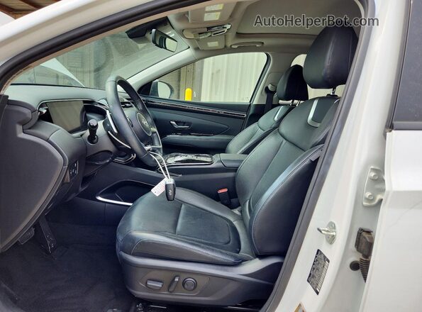 KM8JECD13RU200348 2024 HYUNDAI TUCSON Белый Вид салона спереди