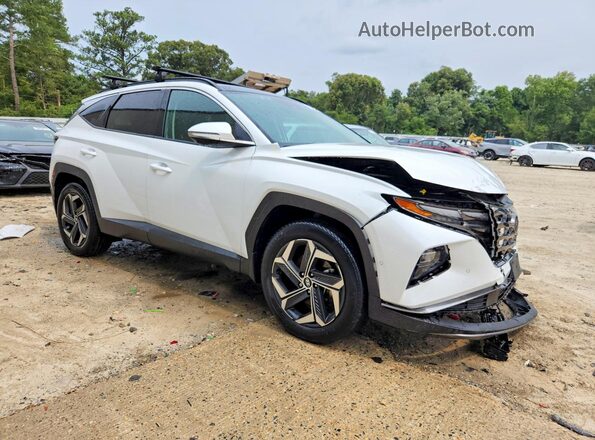 KM8JECD13RU200348 2024 HYUNDAI TUCSON Белый Передняя правая четверть