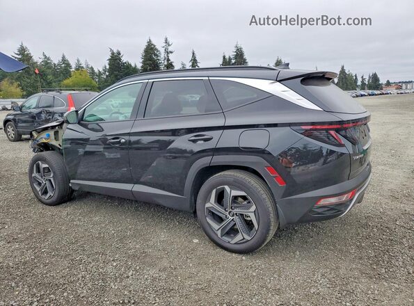KM8JECD14RU193359 2024 HYUNDAI TUCSON Черный Передняя правая четверть