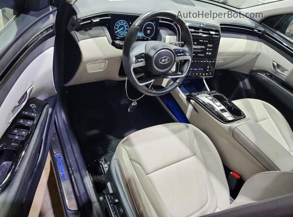 KM8JECD16RU229729 2024 HYUNDAI TUCSON Green Dashboard view