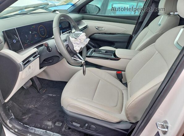 KM8JEDD16SU290087 2025 HYUNDAI TUCSON White Vista interior delantera
