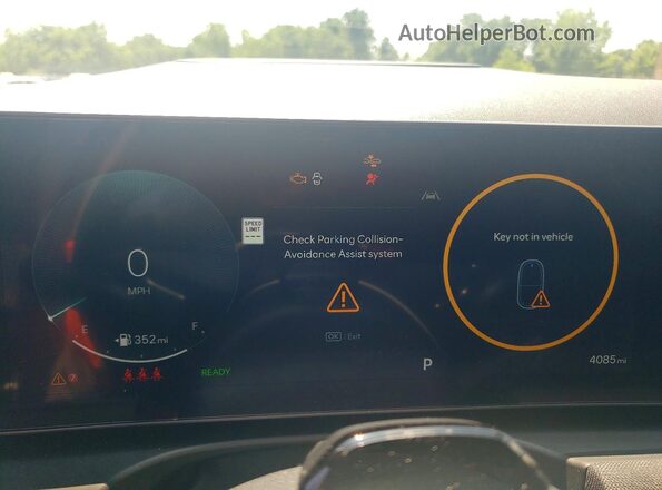 KM8JEDD17TU418323 2026 HYUNDAI TUCSON Green Вид щитка приладів