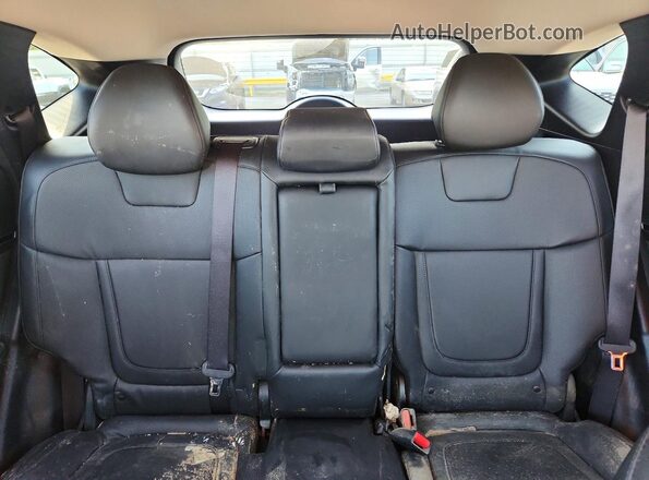 KM8JF3AE2PU174603 2023 HYUNDAI TUCSON Blue Vista de los asientos traseros