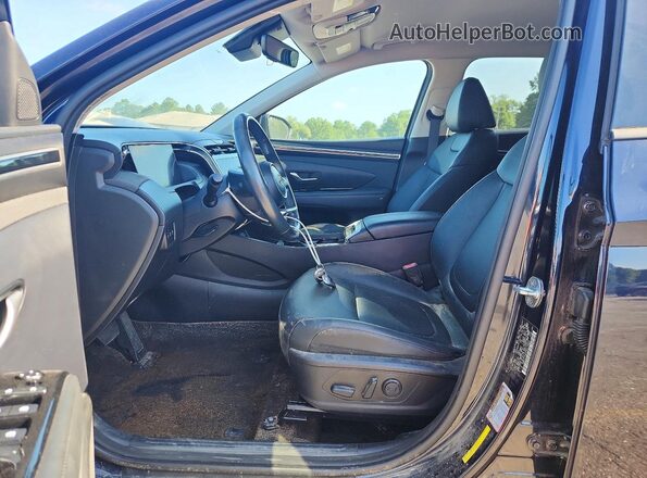 KM8JF3AE2PU174603 2023 HYUNDAI TUCSON Blue Vista interior delantera