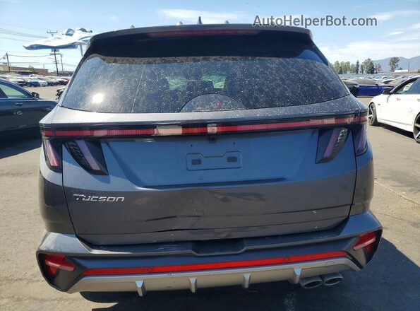 KM8JF3AE5NU169604 2022 HYUNDAI TUCSON Gray Հետևի տեսք