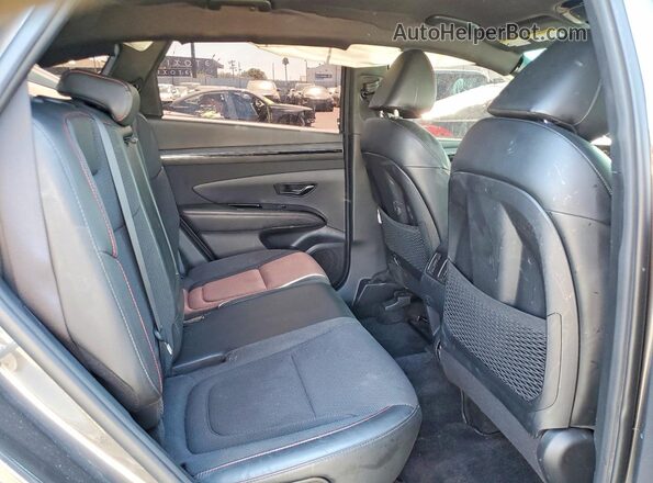 KM8JF3AE5NU169604 2022 HYUNDAI TUCSON Gray Սալոնի հետևի տեսք
