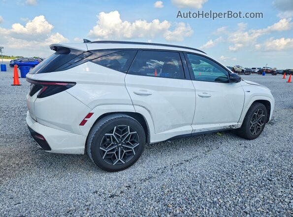 KM8JF3AE7NU155879 2022 HYUNDAI TUCSON White Tył prawy