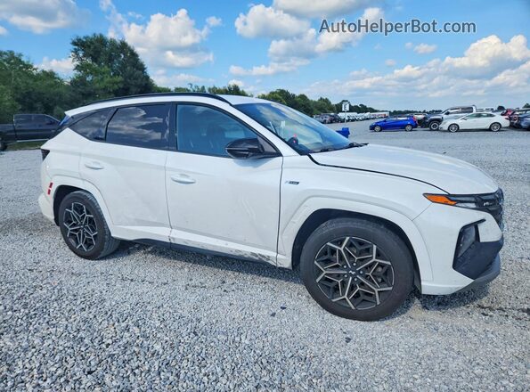 KM8JF3AE7NU155879 2022 HYUNDAI TUCSON White Przód prawy