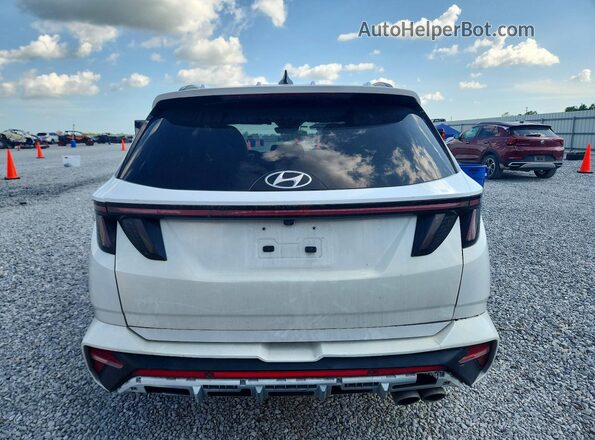 KM8JF3AE7NU155879 2022 HYUNDAI TUCSON White Widok z tyłu