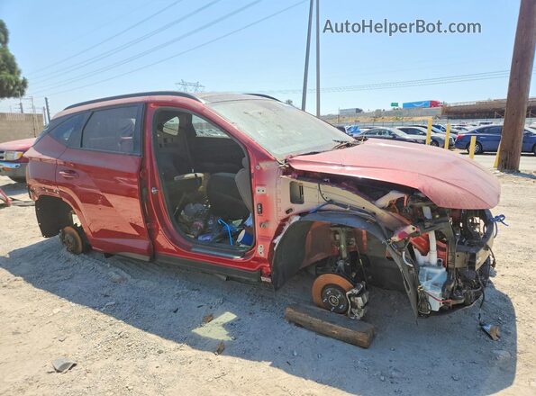 KM8JF3AE8PU231841 2023 HYUNDAI TUCSON Red Передня права чверть