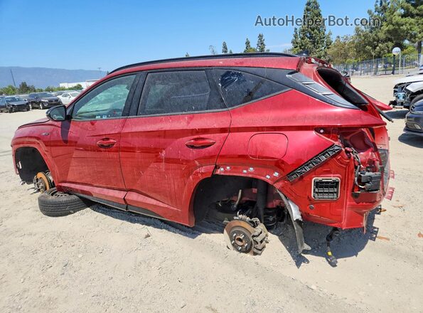 KM8JF3AE8PU231841 2023 HYUNDAI TUCSON Red Задня ліва чверть