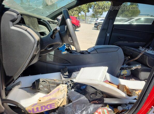 KM8JF3AE8PU231841 2023 HYUNDAI TUCSON Red Вид салону спереду