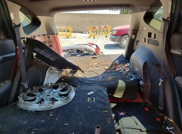 KM8JF3AE8PU231841 2023 HYUNDAI TUCSON Red Вид задніх сидінь