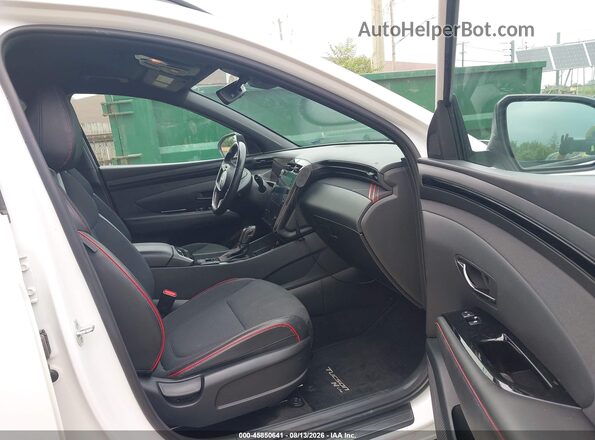 KM8JF3AE9NU138310 2022 HYUNDAI TUCSON White Vista interior delantera