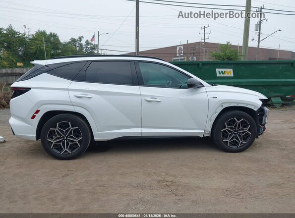 KM8JF3AE9NU138310 2022 HYUNDAI TUCSON White Vista interior de 360 grados