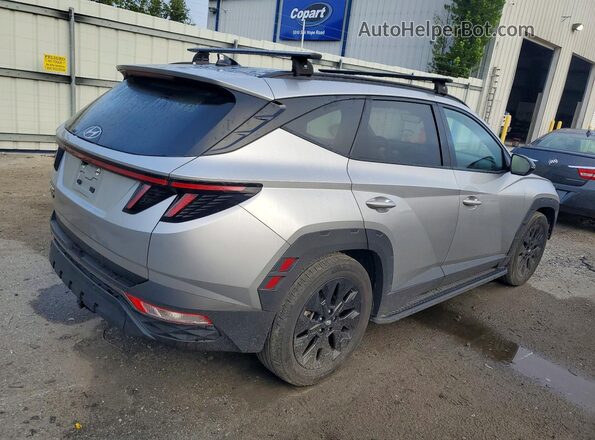 KM8JF3DE3RU297907 2024 HYUNDAI TUCSON Silver Tył prawy