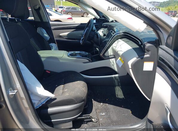KM8JFCA10NU049478 2022 HYUNDAI TUCSON HYBRID Серый Вид салона спереди
