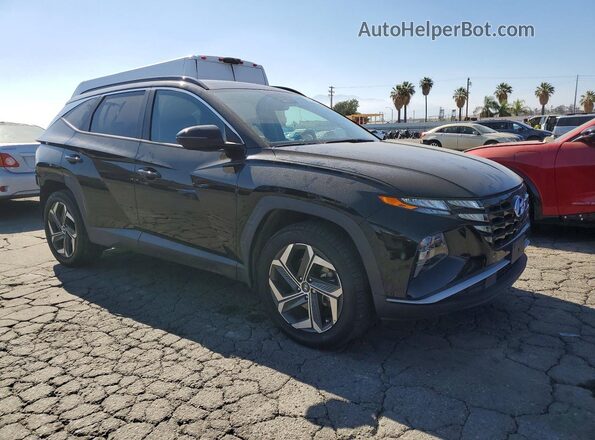 KM8JFCA10NU073893 2022 HYUNDAI TUCSON Black Delantero derecho