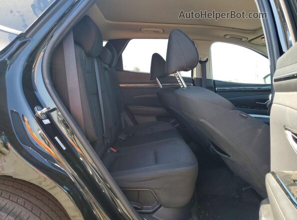 KM8JFCA10NU073893 2022 HYUNDAI TUCSON Black Vista de los asientos traseros
