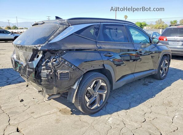 KM8JFCA10NU073893 2022 HYUNDAI TUCSON Black Trasero derecho