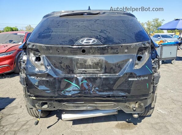KM8JFCA10NU073893 2022 HYUNDAI TUCSON Black Vista trasera