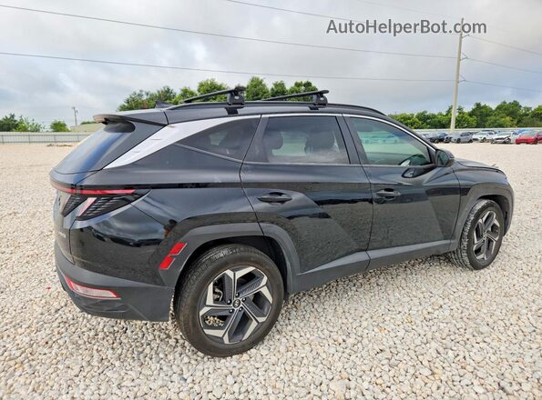 KM8JFCA10PU092589 2023 HYUNDAI TUCSON Black Trasero derecho