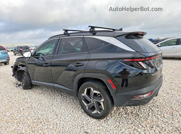 KM8JFCA10PU092589 2023 HYUNDAI TUCSON Black Trasero izquierdo