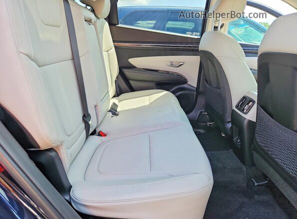 KM8JFCA10PU120519 2023 HYUNDAI TUCSON Blue Vista interior trasera