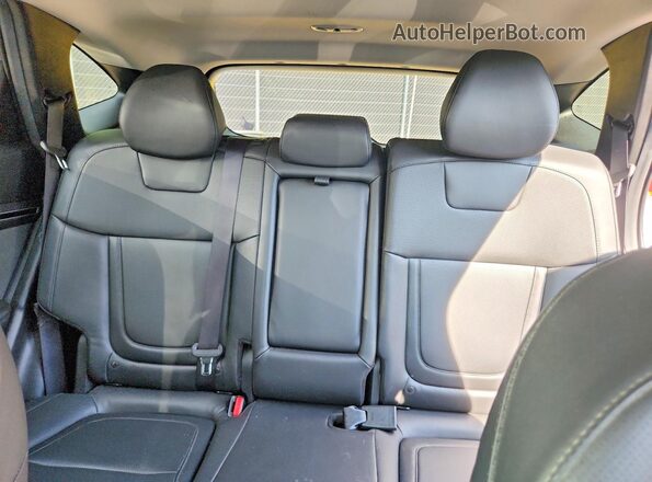 KM8JFCA12PU103687 2023 HYUNDAI TUCSON Silver Vista de los asientos traseros