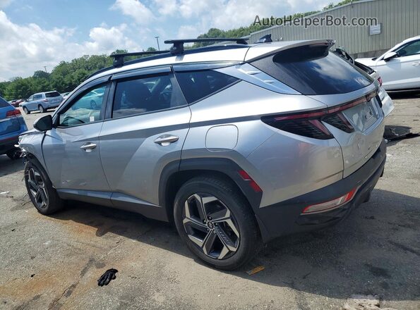 KM8JFCA13PU107456 2023 HYUNDAI TUCSON Silver Trasero izquierdo