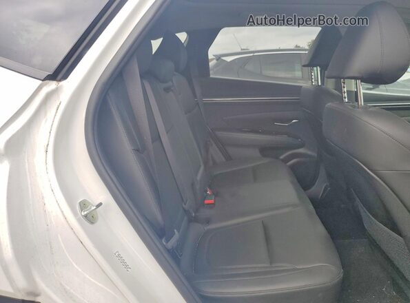 KM8JFCA13PU108610 2023 HYUNDAI TUCSON White უკანა სავარძლების ხედი