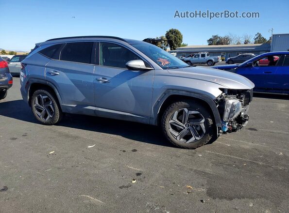 KM8JFCA15NU034376 2022 HYUNDAI TUCSON Gray Передня права чверть