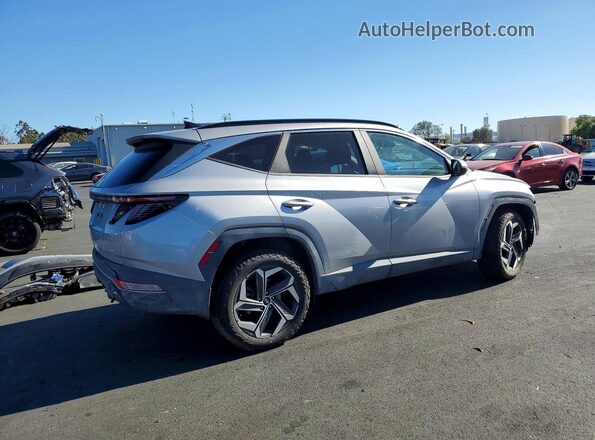 KM8JFCA15NU034376 2022 HYUNDAI TUCSON Gray Задня права чверть
